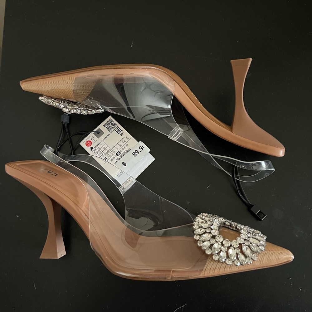 Zara Embellished Heel